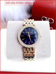 dong-ho-nu-michael-kors-darci-mat-xanh-dinh-da-day-vang-gold-timesstore-vn