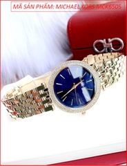 dong-ho-nu-michael-kors-darci-mat-xanh-dinh-da-day-vang-gold-timesstore-vn