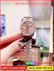 dong-ho-nu-rolex-f1-automatic-datejust-mat-hong-dinh-da-day-demi-timesstore-vn