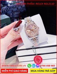 dong-ho-nu-rolex-f1-automatic-datejust-mat-hong-dinh-da-day-demi-timesstore-vn