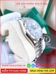 dong-ho-nu-rolex-f1-automatic-mat-xa-cu-xanh-day-kim-loai-timesstore-vn