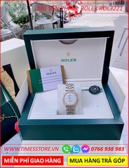 dong-ho-nu-rolex-f1-cellini-mat-vuong-trang-day-demi-timesstore-vn