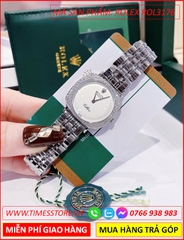 dong-ho-nu-rolex-f1-cellini-mat-vuong-trang-day-kim-loai-timesstore-vn