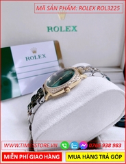 dong-ho-nu-rolex-f1-cellini-mat-vuong-xanh-day-demi-timesstore-vn