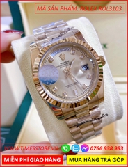 dong-ho-nu-rolex-f1-co-2-lich-mat-vang-nieng-khia-day-vang-gold-timesstore-vn