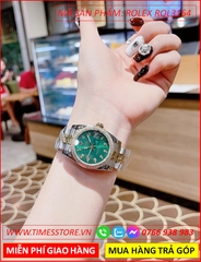 dong-ho-nu-rolex-f1-datejust-mat-xanh-la-day-demi-timesstore-vn