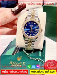 dong-ho-nu-rolex-f1-lady-datejust-automatic-mat-xanh-duong-day-demi-timesstore-vn