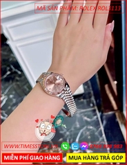 dong-ho-nu-rolex-f1-mat-khia-rose-gold-day-demi-timesstore-vn