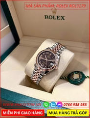 dong-ho-nu-rolex-f1-mat-nau-so-la-ma-day-demi-timesstore-vn