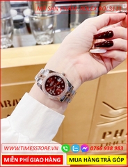 dong-ho-nu-rolex-f1-mat-nau-tay-dinh-da-day-demi-timesstore-vn