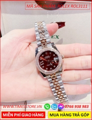 dong-ho-nu-rolex-f1-mat-nau-tay-dinh-da-day-demi-timesstore-vn