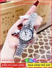 dong-ho-nu-rolex-f1-mat-trang-nieng-khia-day-kim-loai-timesstore-vn