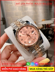 dong-ho-nu-rolex-f1-mat-tron-hong-day-demi-vang-timesstore-vn