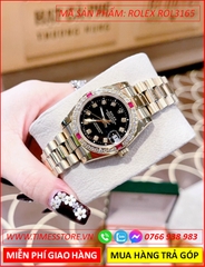 dong-ho-nu-rolex-f1-oyster-datejust-mat-den-day-vang-gold-timesstore-vn