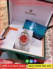 dong-ho-nu-rolex-f1-oyster-datejust-mat-do-day-demi-timesstore-vn