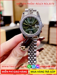 dong-ho-nu-rolex-just-f1-automatic-mat-so-la-ma-day-kim-loai-timesstore-vn