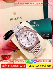 dong-ho-nu-rolex-lady-date-just-f1-automatic-day-kim-loai-demi-timesstore-vn