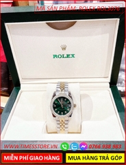 dong-ho-nu-rolex-lady-date-just-f1-mat-xanh-la-day-demi-timesstore-vn