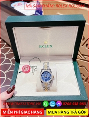 dong-ho-nu-rolex-season-sieu-cap-replica-1-1-mat-bong-hoa-xanh-duong-day-demi-vang-gold-timesstore-vn