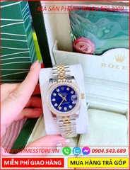 dong-ho-nu-rolex-sieu-cap-replica-1-1-mat-xanh-swarovski-day-demi-vang-gold-dep-gia-re-timesstore-vn