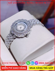 dong-ho-nu-royal-crown-tua-chopard-mat-tron-day-dinh-full-da-timesstore-vn