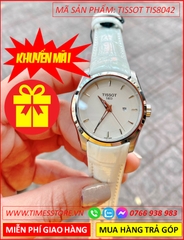 dong-ho-nu-tissot-1853-mat-tron-trang-silver-day-da-trang-thoi-trang-dep-gia-re-timesstore-vn