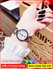 dong-ho-nu-tissot-flamingo-mat-tron-trang-lac-tay-timesstore-vn