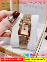 dong-ho-nu-versace-mat-chu-nhat-day-mesh-luoi-vang-gold-timesstore-vn