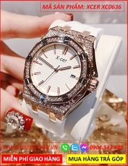 dong-ho-nu-xcer-tua-hublot-da-swarovski-rose-gold-day-cao-su-trang-timesstore-vn