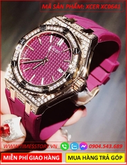 dong-ho-nu-xcer-tua-hublot-da-swarovski-rose-gold-day-silicone-tim-timesstore