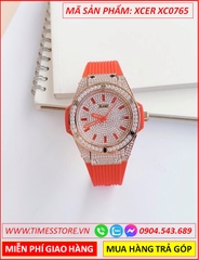 dong-ho-nu-xcer-tua-hublot-mat-full-da-rose-gold-day-sillicone-do-timesstore-vn