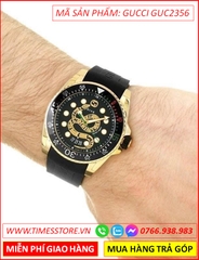 dong-ho-unisex-gucci-dive-mat-con-ran-vang-gold-day-sillicone-timesstore-vn