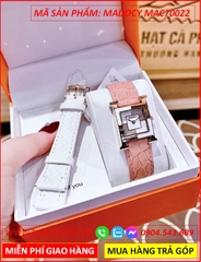 set-dong-ho-nu-madocy-mat-vuong-chia-4-goc-tua-hermes-dinh-da-rose-gold-day-da-hong-thoi-trang-dep-timesstore-vn