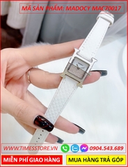 set-dong-ho-nu-madocy-mat-vuong-tua-hermes-dinh-da-silver-day-silicone-xanh-thoi-trang-dep-timesstore-vn