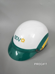 Mũ bảo hiểm BIDV logo mới