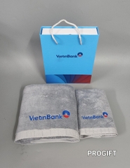 Bộ khăn tắm Vietinbank hàng xuất khẩu