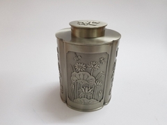 Hộp trà thiếc Pewter