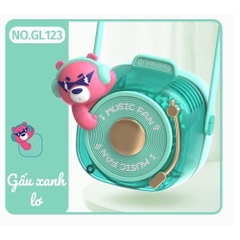 Quạt Đeo Cổ mẫu 2024 - Màu xanh lơ GL123