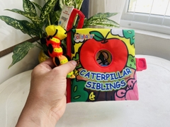 Sách vải Jollybaby: Catterpilar Siblings