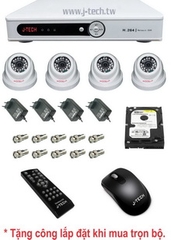 Bộ 4 camera J-Tech D236i Bộ 4 camera J-Tech D236i
