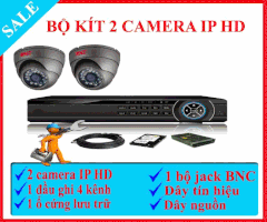 Bộ kit 2 camera BENCO IP HD Bộ kit 2 camera BENCO IP HD