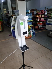 Máy rửa tay khử khuẩn tích hợp đo nhiệt độ K10 Máy rửa tay khử khuẩn tích hợp đo nhiệt độ K10
