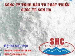 bột đá trắng siêu mịn CaCO3