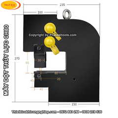 Máy Đột Lỗ Thủy Lực CH80 PADA