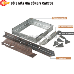 Máy cắt thép góc đa năng CAC756