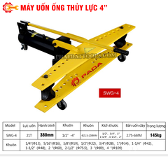 Máy uốn ống thủy lực SYW4