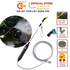 Vòi Tưới Xịt Cây Dùng Pin