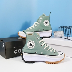 Converse Run Star Hike Platform Seasonal Color cao cổ vải xanh CCVX064