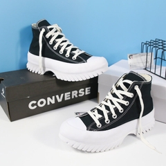 Converse Lugged 2.0 cao cổ vải đen CCVD085