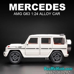 Mô hình siêu xe ô tô Mercedes Benz G63 tỉ lệ 1:24 Chezhi mô hình tĩnh